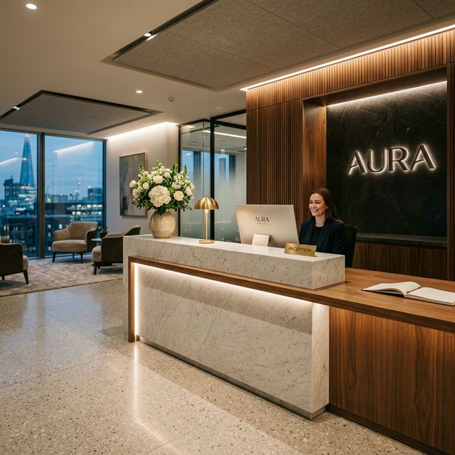 REI office reception