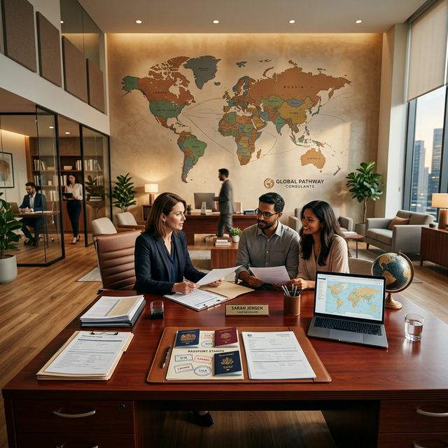 Immigration consultancy office